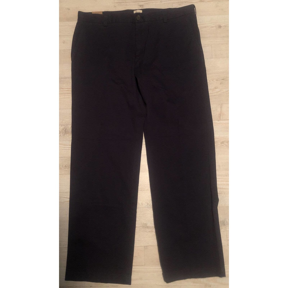 GH Bass & Co. Mens Blue night Cotton Wilton Chino Pants NWT 38W x 32L
